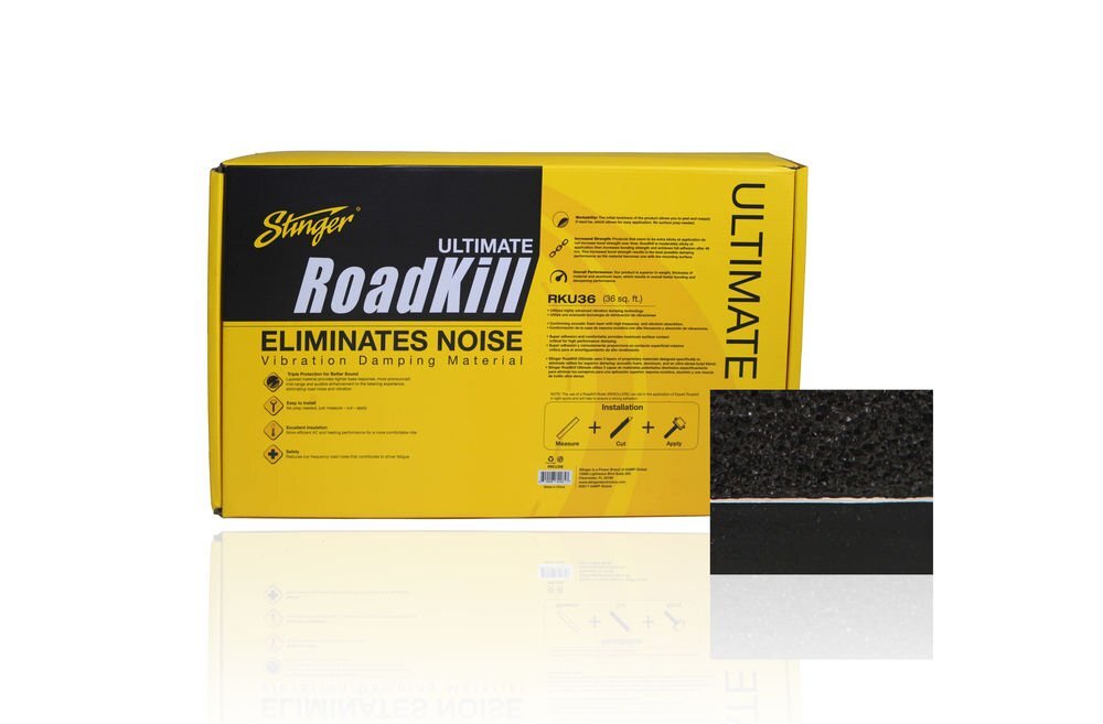 Stinger RKU36 RoadKill Водонепроницаемый Универсальный комплект для максимального звукопоглощения 9 упаковок 53190₽