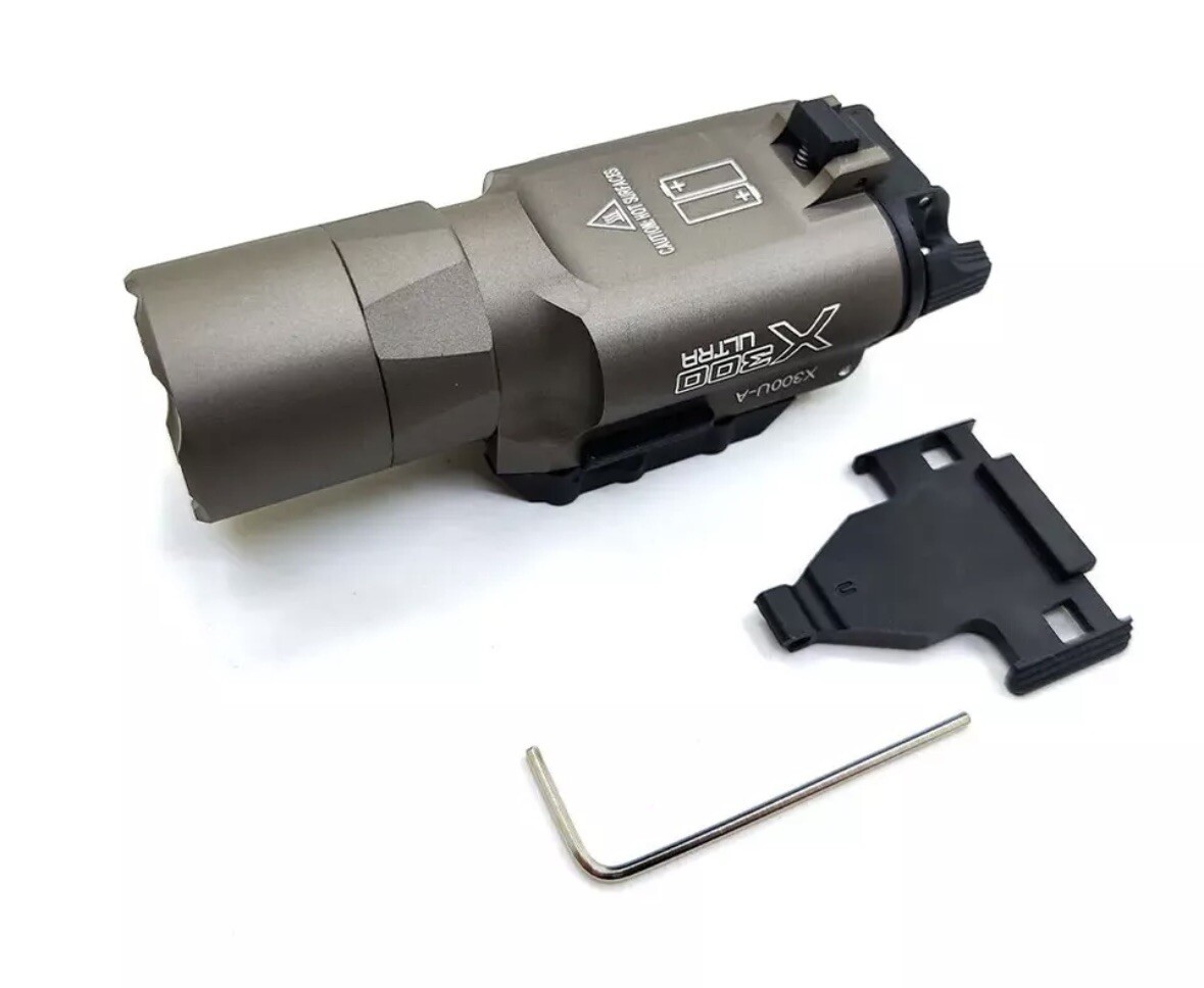 X300U-A 650 Lumens Weaponlight, Brown