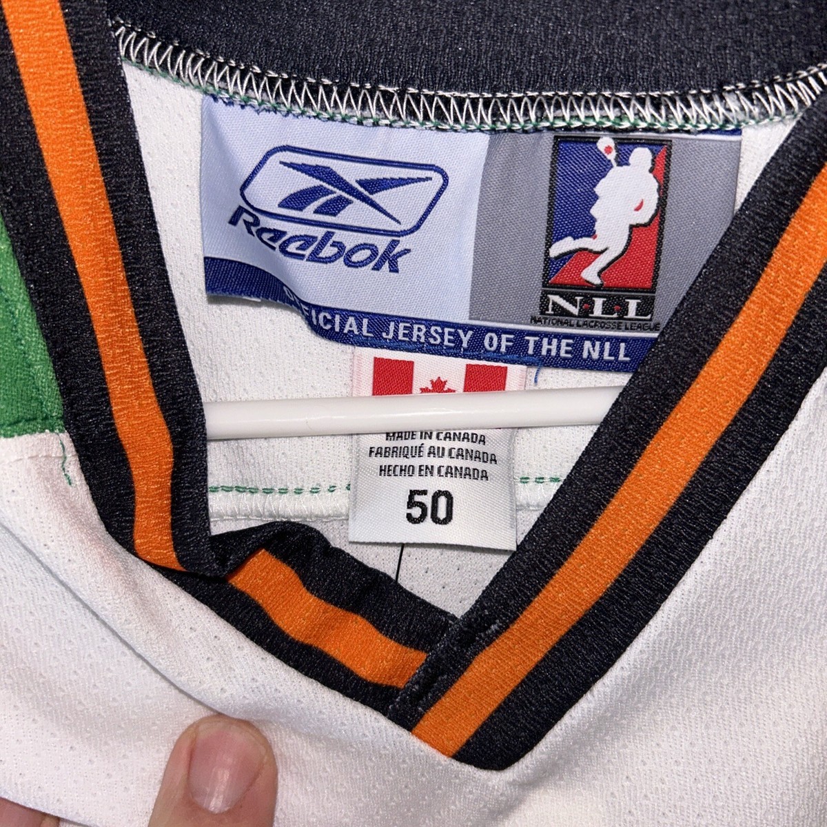 Reebok NWT Defunct Chicago Shamrox Authentic NLL Lacrosse Game