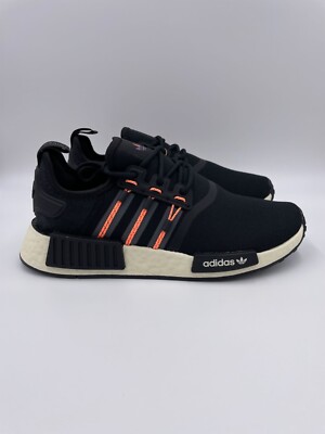 adidas NMD R1 Core Black Knit Boost Running Sneakers Womens FZ6056 New |  eBay