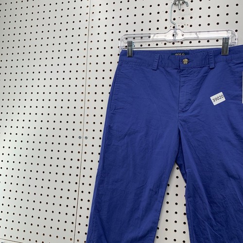 NEW Polo Ralph Lauren Chino Pants Youth Size 18 Blue Preppy Fits 30x31 NWT - Picture 4 of 24
