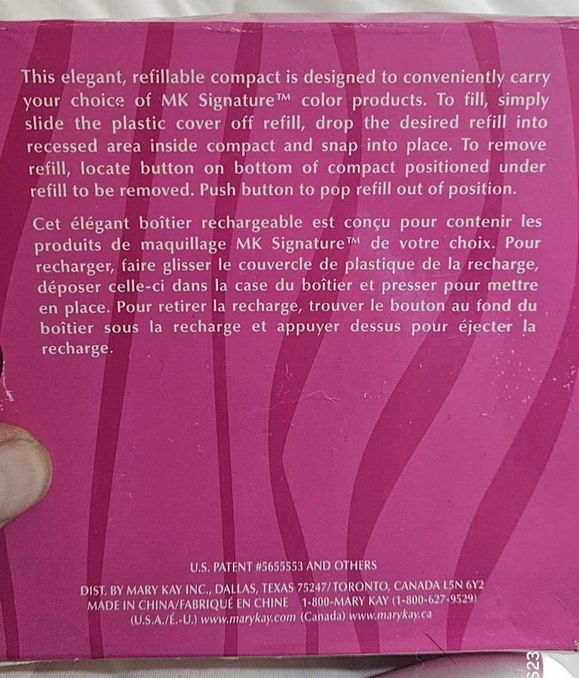 Mary Kay Signature Custom Compact 9004 Gris Mk Nuevo En Caja Foto 3 de 4
