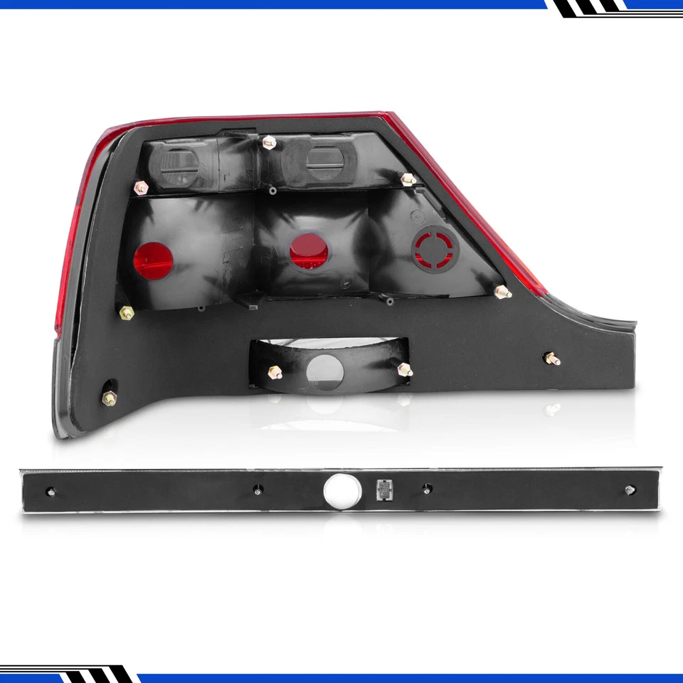 Luz trasera lente roja humo estilo OE para Mercedes Benz Clase S W140 97-99 3 piezas Foto 2 de 4