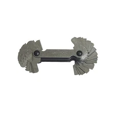 THREAD PITCH GAUGE - SAE 4-42 & METRIC .25 - 5.5mm - NEW IN PACKAGE - FREE SHIP