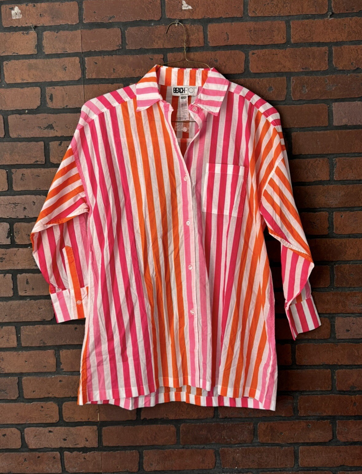 Beach Riot Alexa Striped Top in S/M Was $118 Now on Sale  