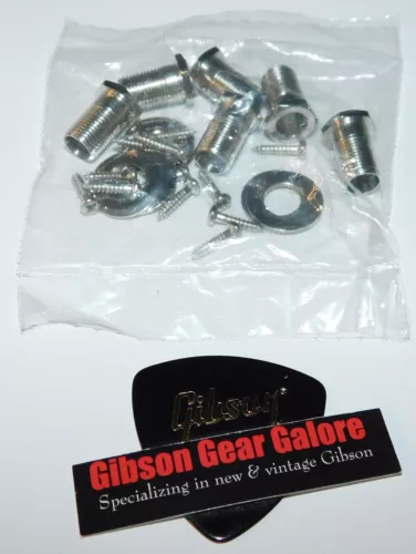 Gibson Les Paul Tuner Ferrule Washer Screws Set Kluson Deluxe Guitar Parts SG