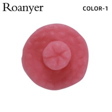 Roanyer 2PCS Silicone Reusable Fake Breast Nipples Enhancer Covers for Cosplay