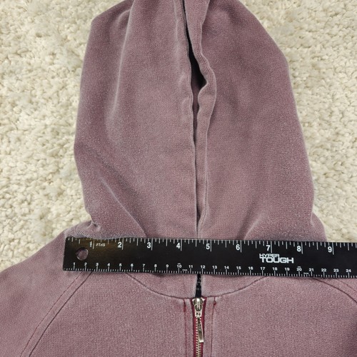 American Eagle Womens Lightweight Hoodie Quarter Zip Dual Pocket Size Small - Picture 6 of 9