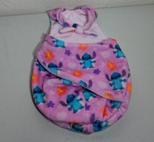 Disney Parks Babies Baby Angel Lilo Stitch 10" Plush Blanket Pouch Only
