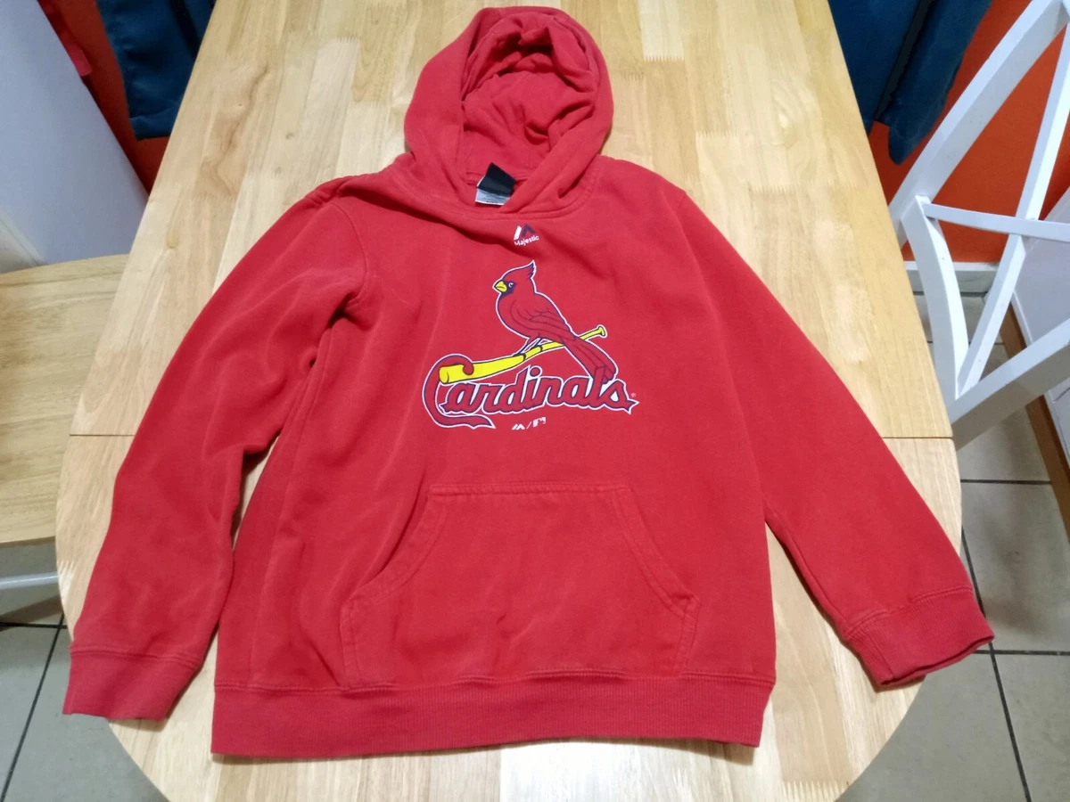 Outerstuff Majestic Team St. Louis Cardinals Hoodie Youth Size M 10/12