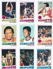 1977-78 Topps Basketball --Complete Your Set-- #1-132