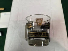 Pennsylvania Railroad 3 1/4" cocktail glass