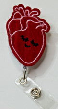 Alligator Clip Name ID Retractable Holder For Nurse Doctor Office School
