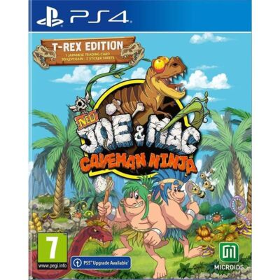 PS4 Spiel New Joe & Mac: Caveman Ninja - T-Rex Edition NEUWARE
