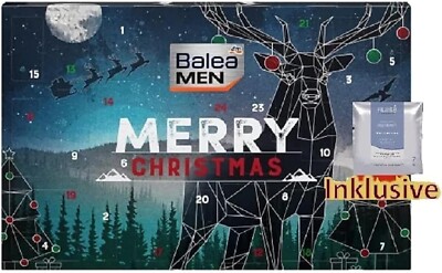 BALEA Adventskalender Männer Beauty- 24 Pflegeprodukte