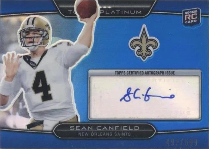 Blue Refractor Rookie Autographs