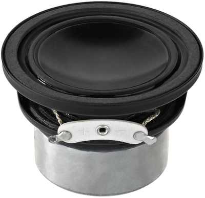 Monacor SPX-20M Miniatur-Hi-Fi-Breitbandlautsprecher 15 W 8 Ω-Stahlkorb