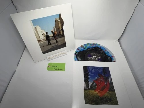 Pink Floyd Wish You Were Here Quadratic Coral Splatter Blood Vinyl LP