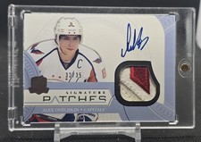 2011-12 The Cup Signature Patches Alexander Alex Ovechkin Patch Auto /35 Prime