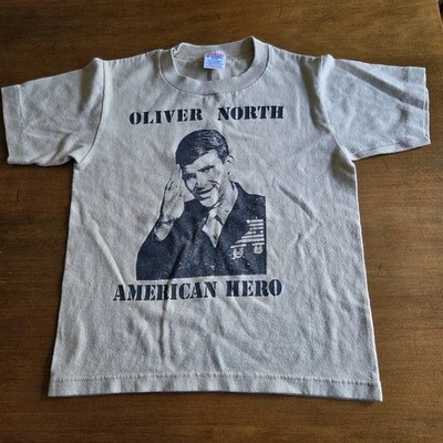 Vintage Oliver North American Hero T Shirt Kids Youth Size S 6-8 Jerzees