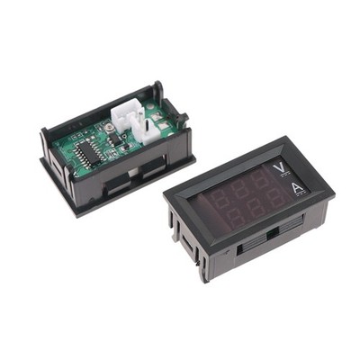 Mini Digital Voltmeter Ammeter DC 0-100V 50A Amp Volt Voltage Current Meter Dete