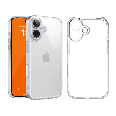 Handy Hülle für iPhone 17 Slim Case Schutz transparent TPU Cover