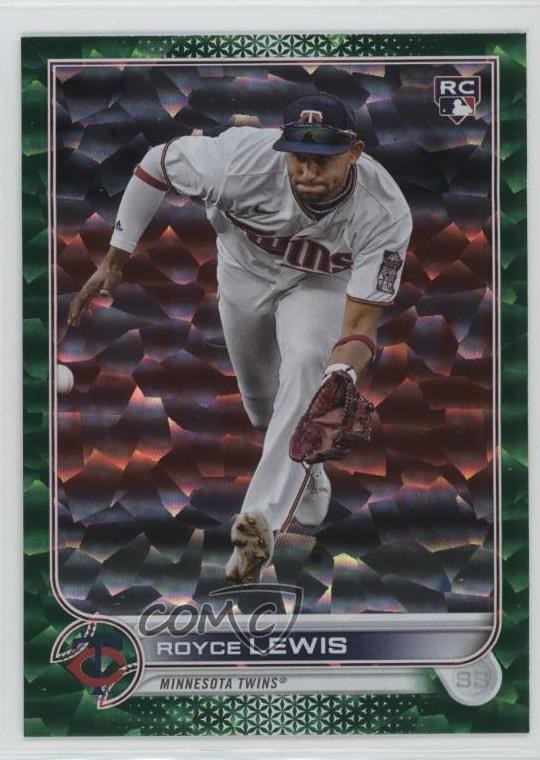 2022 Topps Update Green Foil 53/499 Royce Lewis #US105 Rookie RC h7d