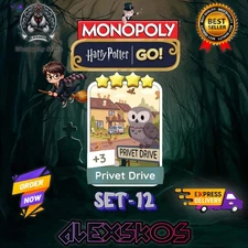 ⭐️ PRIVET DRIVE ⭐️ MONO_POLY_-GO 4S STICKERS  CARDS ⚡️ FAST SEND ⚡️
