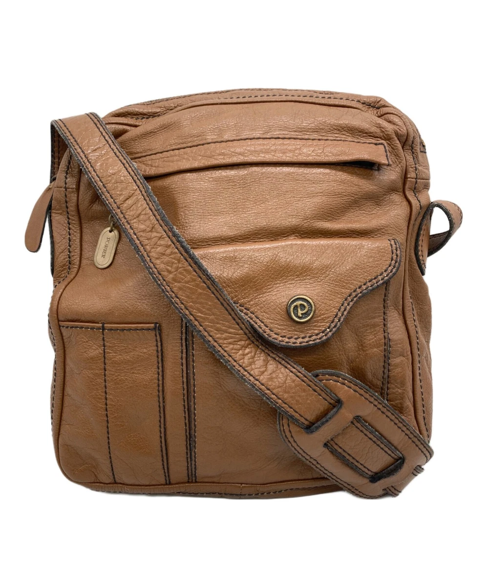 Porter Leather Men's Brown for sale | eBay