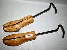Vintage Red Head Wood Professional Shoe Stretcher Women's PAIR High-Heel USA