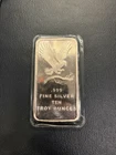 Silvertowne 10 Troy Ounce .999 Fine Silver Bar – Eagle Design