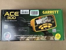 Garrett ACE 300 Metal Detector with 7x10" PROformance Coil Tested
