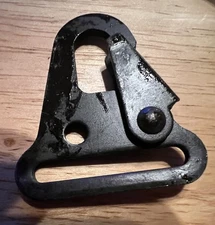 Original USGI Rifle Sling Snap Hook HK Style AB Marked New USA Made  1.25” Black