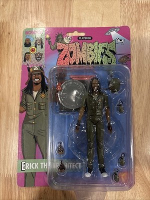 Flatbush Zombies Erick The Architect Incendium Action Figure *Brand New*