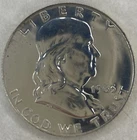 1963 Franklin 50C Half Dollar - Silver - Dad’s Coin Collection