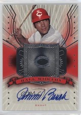 2005 Upper Deck Hall of Fame Worthy Silver 9/15 Johnny Bench Auto HOF 0c3