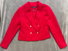 NEW WHITE HOUSE BLACK MARKET WHBM 185 CROPPED BLAZER SZ 6