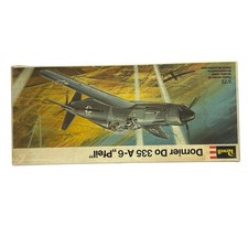 Revell Dornier Do 335 A-6 Pfeil 1:72 Plastic Model Plane Kit 0096 Vintage 1977
