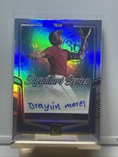 2024 Panini Donruss Signature Series Braylin Morel #SS-BM Holo