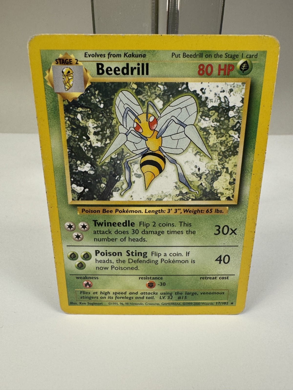 Beedrill [1999-2000] #17 - Base Set - Pokemon