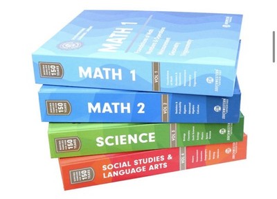 Southwestern Advantage Learning Library Textbook Set Math/Science/SS/Lang./Topic