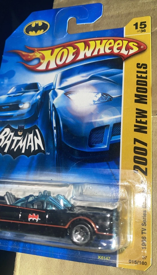 Serie de televisión Hot Wheels 1966 2007 Batmobile 2007 nuevos modelos Foto 2 de 4