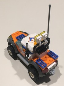 2008 Lego City 7737 Coast Guard 4WD & Jet Scooter Complete Box + Instructions