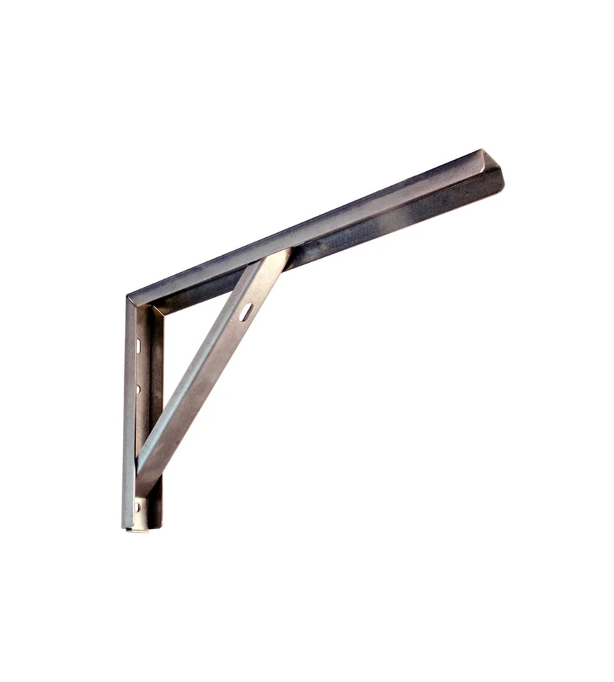 EUROBRICO REGGIMENSOLA ULTRA ROBUSTA "RIPOSTIGLIO" - 400 X 180 MM. - ZINCATO BIANCO