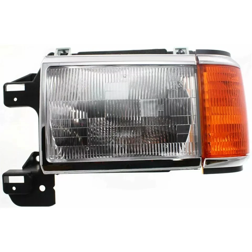 Conjunto de faros delanteros diestros y diestros para Ford F-150 1987-1991/1988-91 F-Super Duty Foto 4 de 4