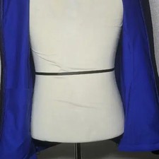 FILA Kids 13yo Hood Windbreaker Blue Black New