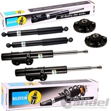 4xBILSTEIN B4 STO&szlig;D&Auml;MPFER+DOMLAGER VORNE+HINTEN f&uuml;r MERCEDES SPRINTER VW CRAFTER