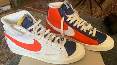 Nike Blazer Mid 77 EMB NBA 75th Anniversary Knicks Gr 46 US 12 - NEUWERTIG 