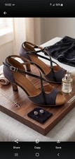 Dance And Sway Tango/Salsa Dance Shoes Size 6.5 66