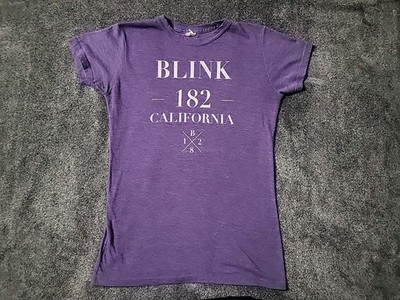 Blink 182 California 2016 North American Tour T Shirt Women's Size L Large B182